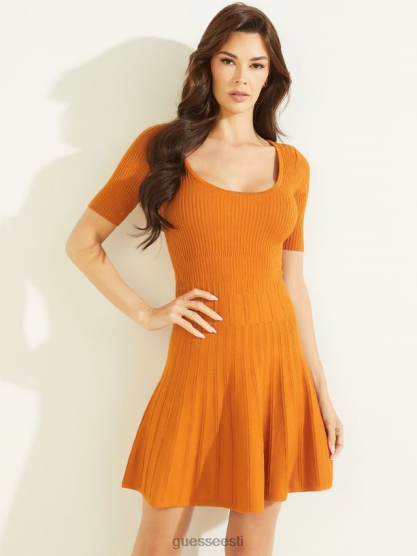 öko amelia kootud kleit sügisene õitseng GUESS kehakate naised BB4BB803