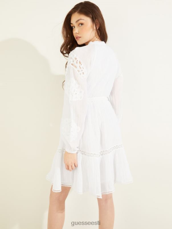 öko arita kleit puhas valge GUESS kehakate naised BB4BB802