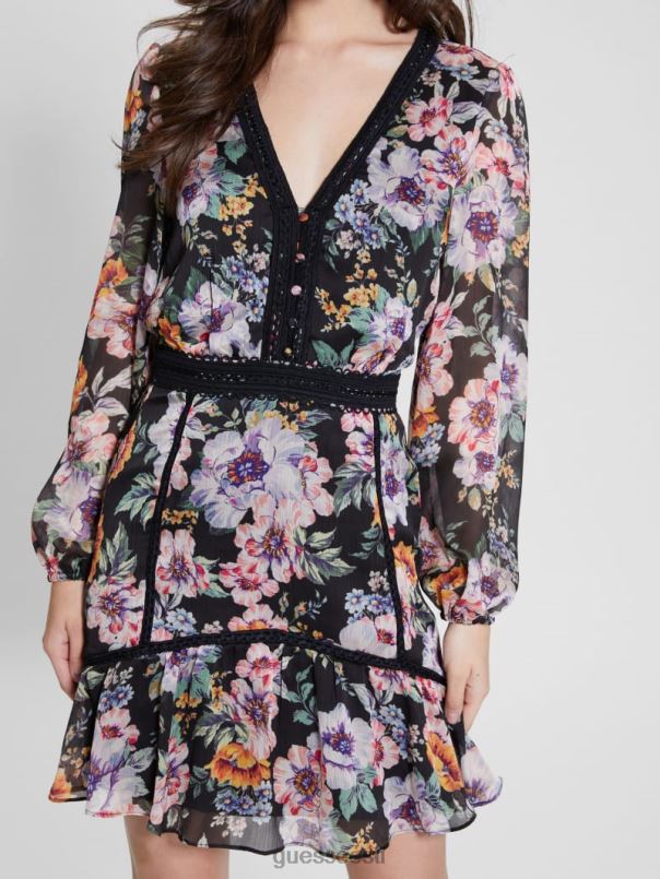 öko elana lilleline kleit ciaobella GUESS kehakate naised BB4BB344