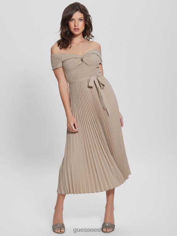 öko erynn vööga kleit suvine savi GUESS kehakate naised BB4BB302