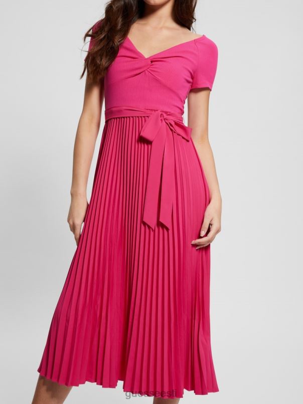 öko erynn vööga kleit täisõitega roosa GUESS kehakate naised BB4BB293