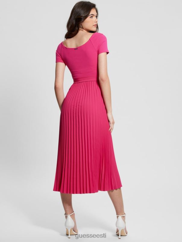 öko erynn vööga kleit täisõitega roosa GUESS kehakate naised BB4BB293