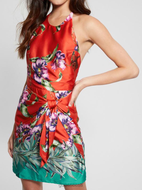 öko harper päitsetega kleit terazza piir GUESS kehakate naised BB4BB318