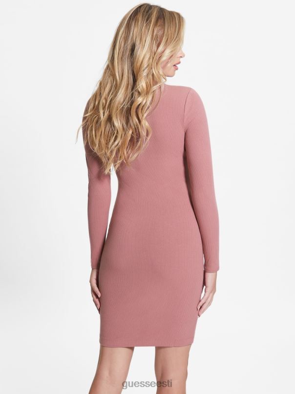 öko lana väljalõikega kleit antiikne lillakas GUESS kehakate naised BB4BB894