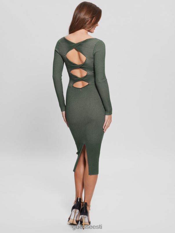 öko luna keerdlõikega kleit samblamatt multi GUESS kehakate naised BB4BB750