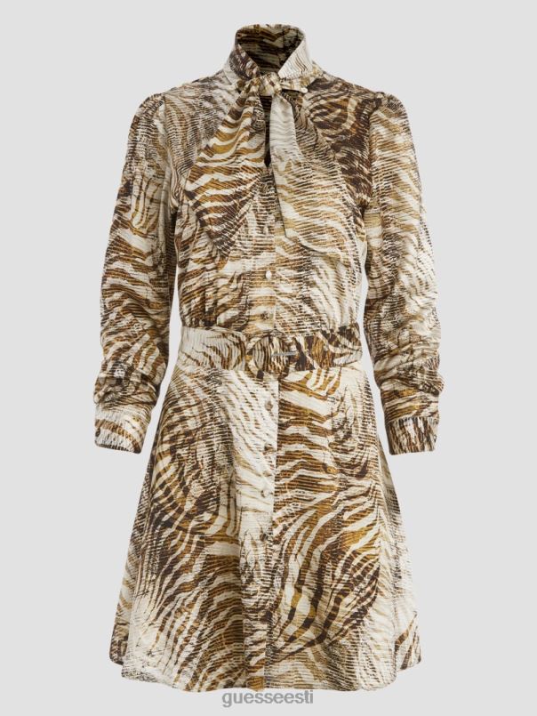 öko mireille kleit metsatiigri trükk GUESS kehakate naised BB4BB866