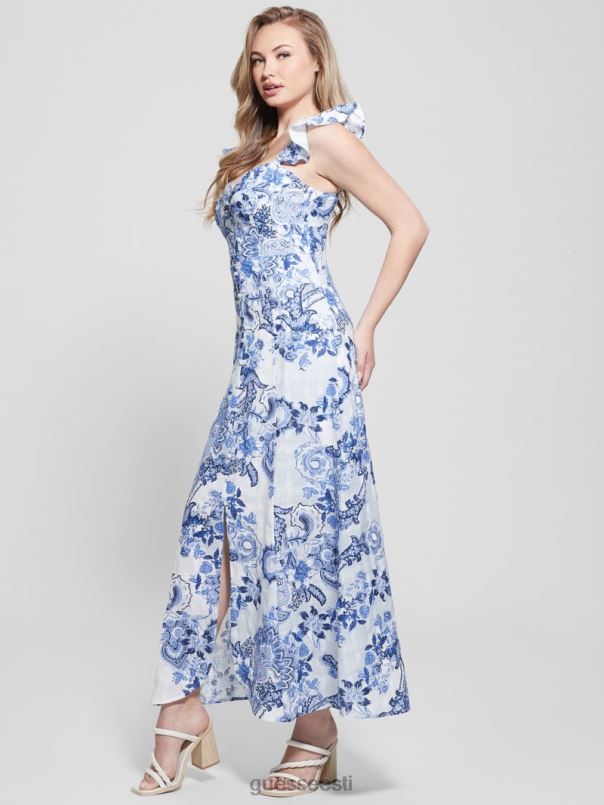 öko roosist maksikleit sinised kogumisobjektid GUESS kehakate naised BB4BB556