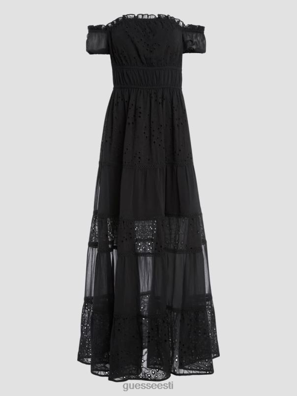 öko zena maxi kleit must GUESS kehakate naised BB4BB340