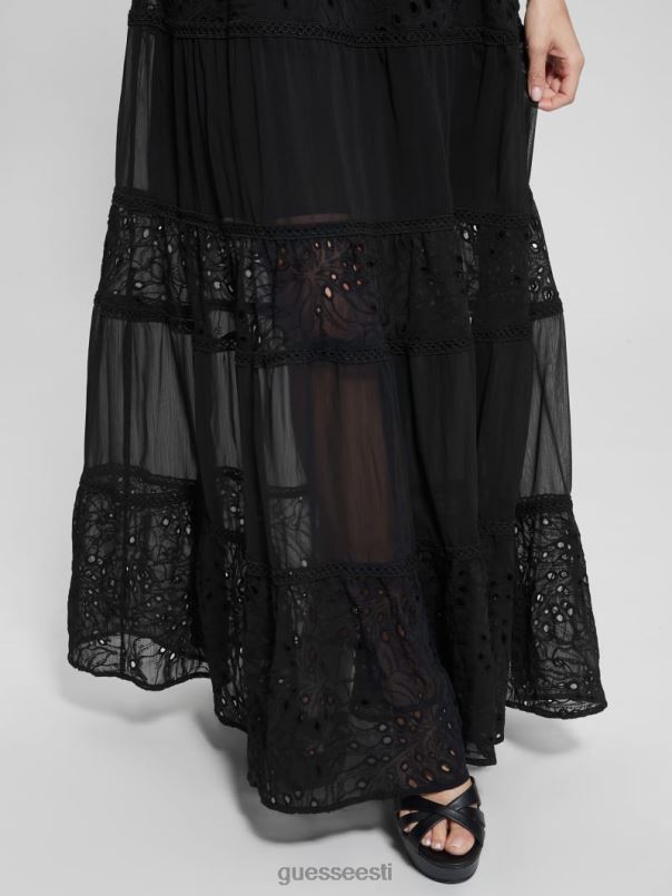 öko zena maxi kleit must GUESS kehakate naised BB4BB340