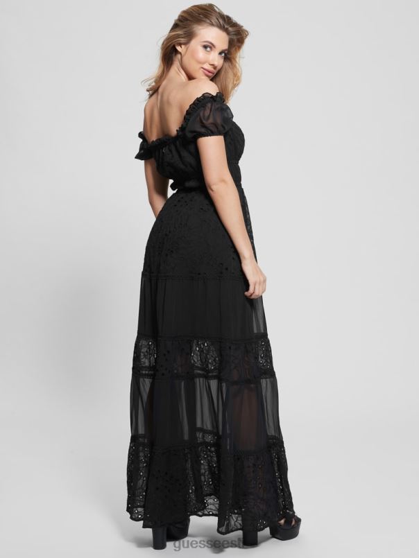 öko zena maxi kleit must GUESS kehakate naised BB4BB340