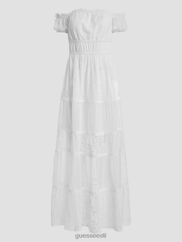 öko zena maxi kleit puhas valge GUESS kehakate naised BB4BB332