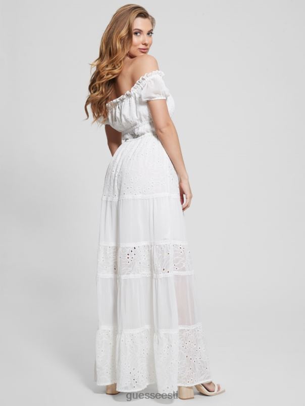 öko zena maxi kleit puhas valge GUESS kehakate naised BB4BB332