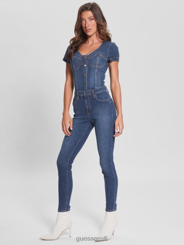 ökonoomne teksakombinesoon tume pesu GUESS kehakate naised BB4BB215
