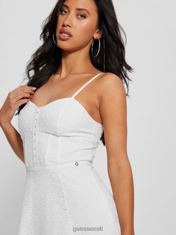 lena aasaga kleit puhas valge GUESS kehakate naised BB4BB352