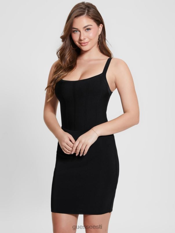 oasis mirage korsettkleit must GUESS kehakate naised BB4BB329