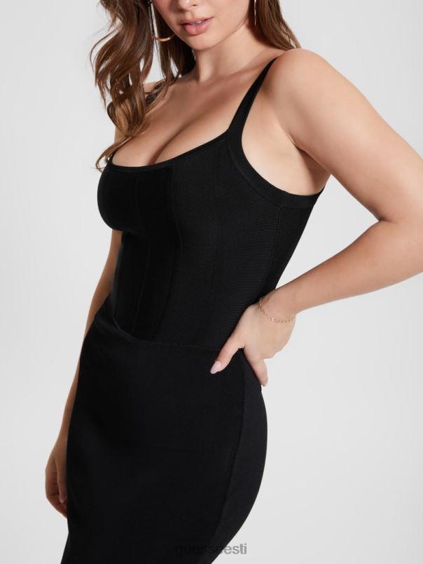 oasis mirage korsettkleit must GUESS kehakate naised BB4BB329