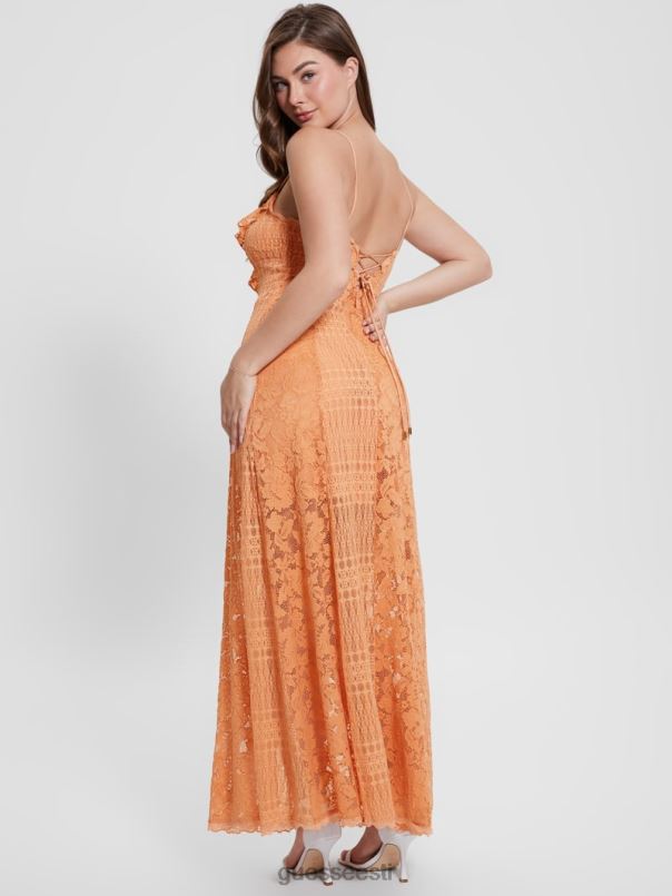 pitsiline kellie maksikleit magus virsik GUESS kehakate naised BB4BB386