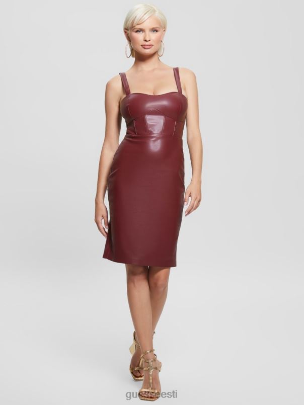 reid kunstnahast kleit müstiline veini multi GUESS kehakate naised BB4BB730