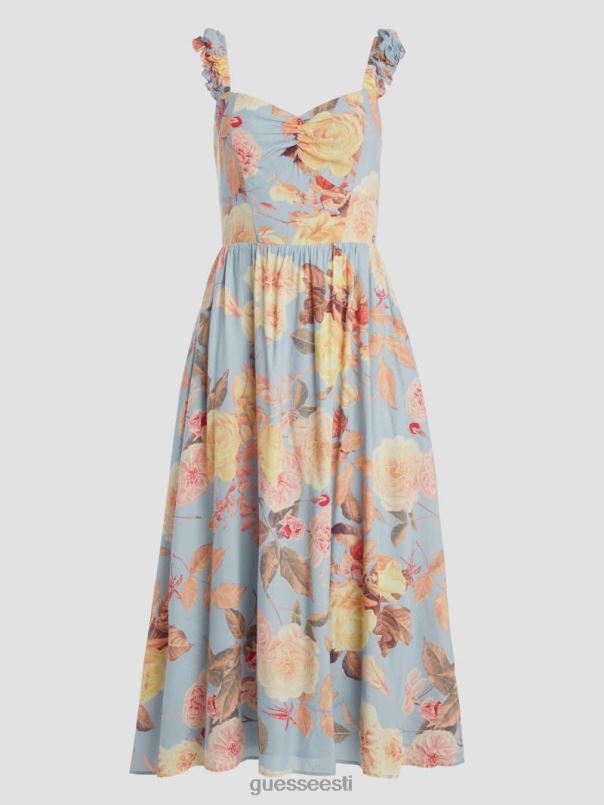 susanna midi kleit virsiku tuli GUESS kehakate naised BB4BB451