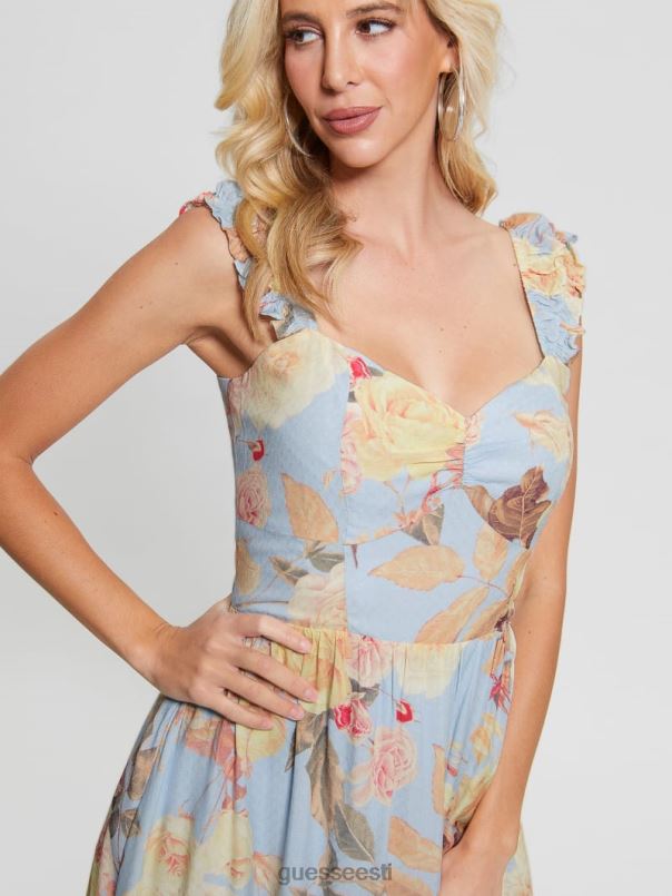 susanna midi kleit virsiku tuli GUESS kehakate naised BB4BB451