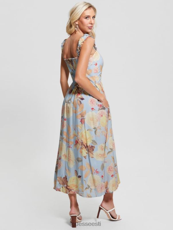 susanna midi kleit virsiku tuli GUESS kehakate naised BB4BB451