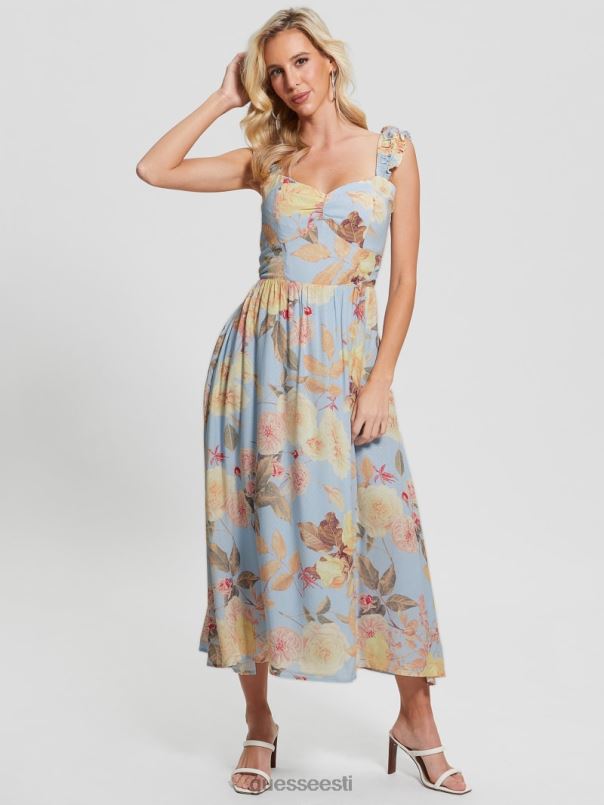 susanna midi kleit virsiku tuli GUESS kehakate naised BB4BB451