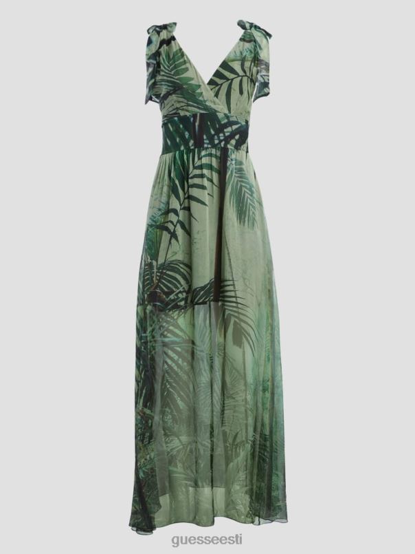 venus smocked maksikleit raimets GUESS kehakate naised BB4BB607