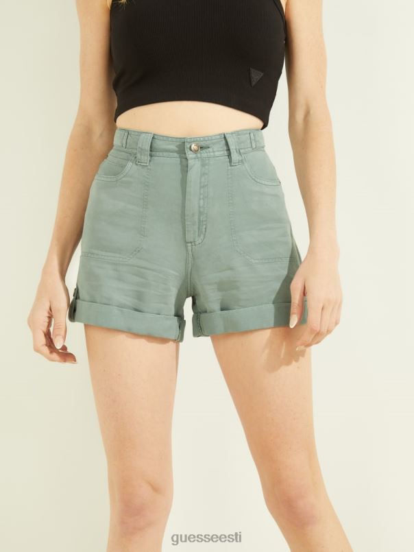 öko ryann cargo lühikesed püksid tolmune sinikas multi GUESS kehakate naised BB4BB2221