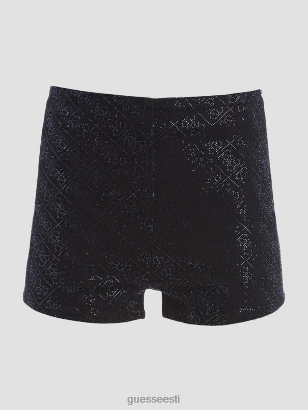 ülikõverad strassikivist lühikesed püksid kandma pilguheit GUESS kehakate naised BB4BB2060