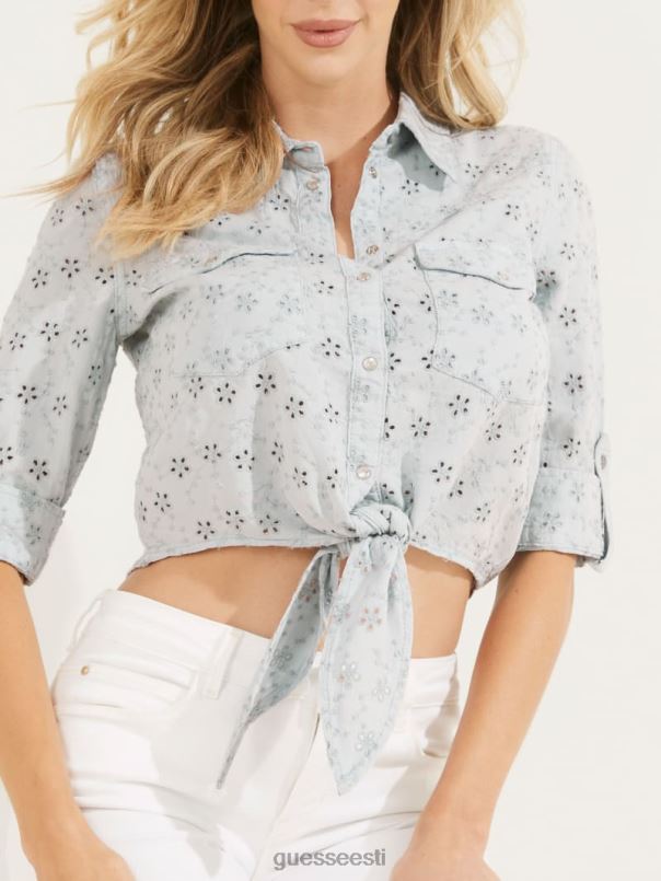 aasaga teksasärk õis helesinine GUESS kehakate naised BB4BB232