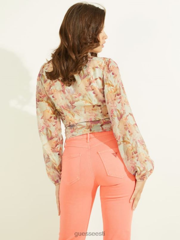 edwige top miraflores print GUESS kehakate naised BB4BB1678