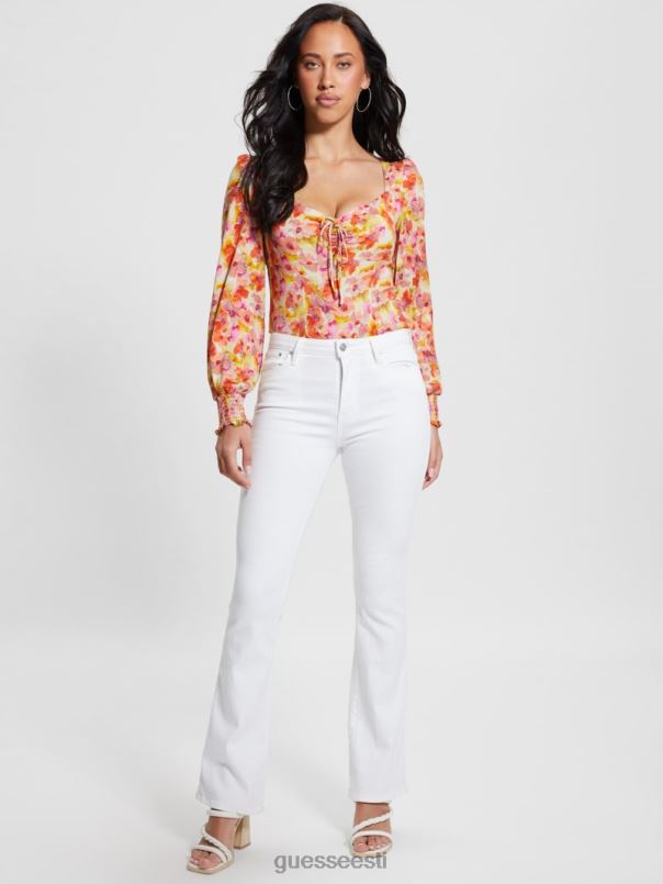 öko adelaide pluus akvarellide õitsemine GUESS kehakate naised BB4BB1025