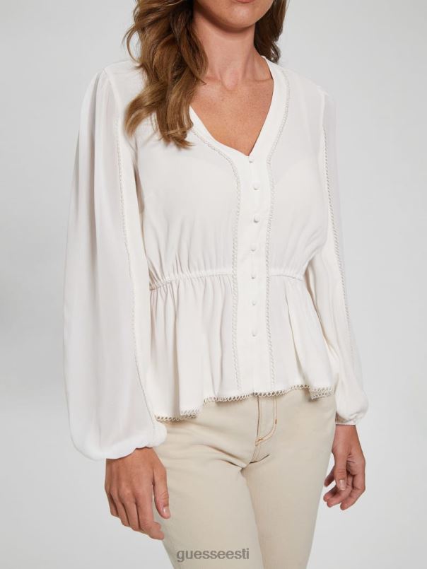 öko hera top kreemjas valge GUESS kehakate naised BB4BB1646