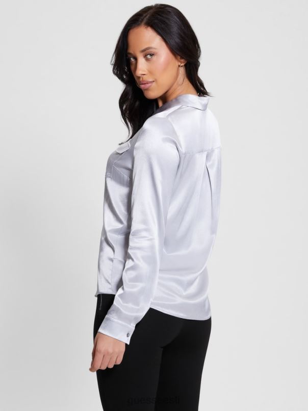 öko linda satiinist särk lilla suitsu GUESS kehakate naised BB4BB1091