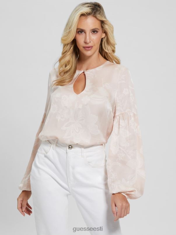 ookeaniline pluus nuku roosa GUESS kehakate naised BB4BB1540