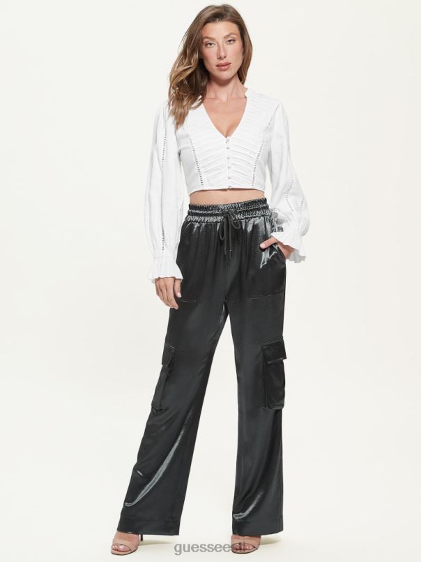 rea linane pluus puhas valge GUESS kehakate naised BB4BB1417