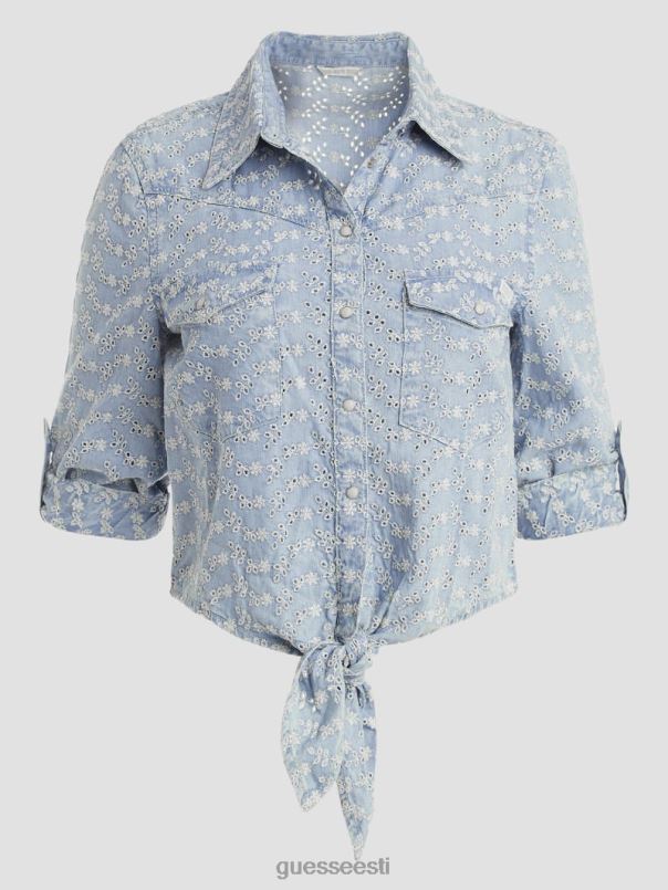 seksikas crop aasaga särk ettevaatlikult GUESS kehakate naised BB4BB1077