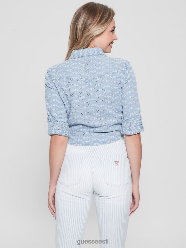 seksikas crop aasaga särk ettevaatlikult GUESS kehakate naised BB4BB1077