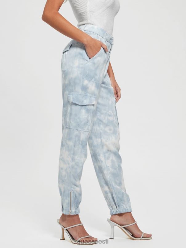 bowie cargo chino püksid koroonasinine lipsuvärv GUESS kehakate naised BB4BB2198