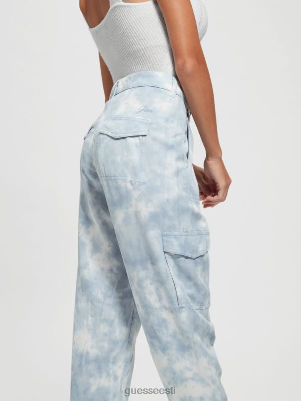 bowie cargo chino püksid koroonasinine lipsuvärv GUESS kehakate naised BB4BB2198