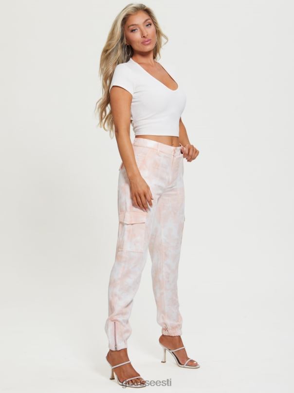 bowie cargo chino püksid rose bliss lipsuvärv GUESS kehakate naised BB4BB2290