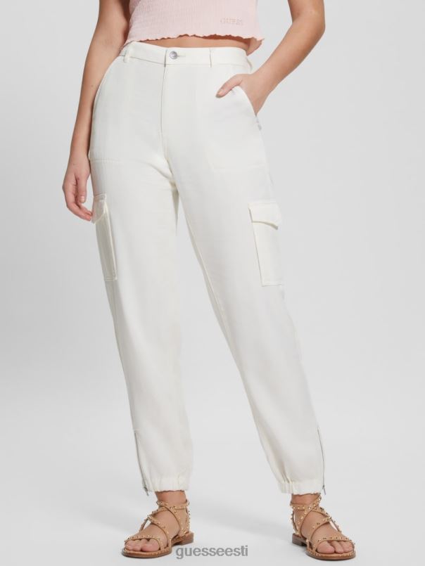 bowie chino cargo püksid kreemvalge multi GUESS kehakate naised BB4BB1998