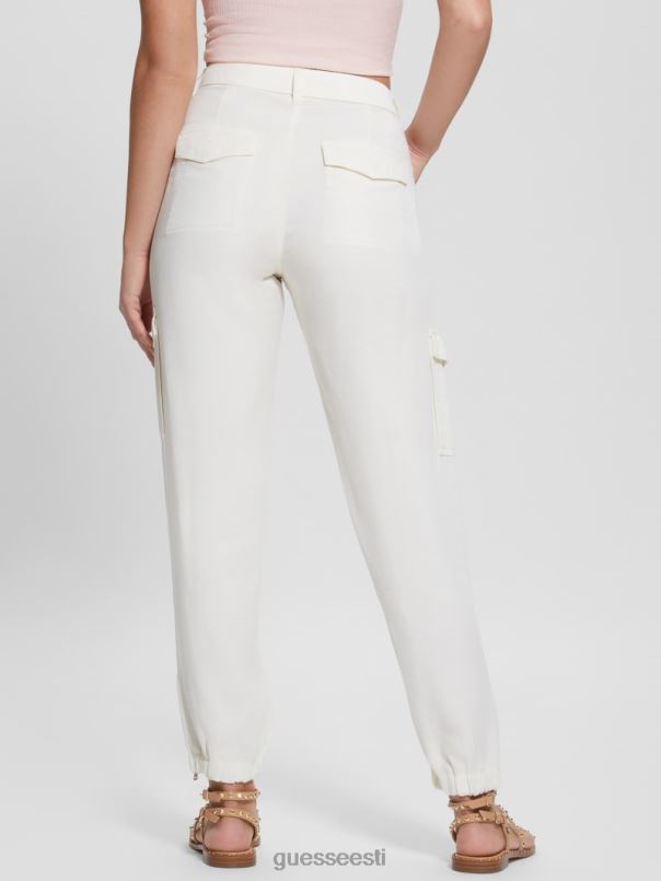 bowie chino cargo püksid kreemvalge multi GUESS kehakate naised BB4BB1998