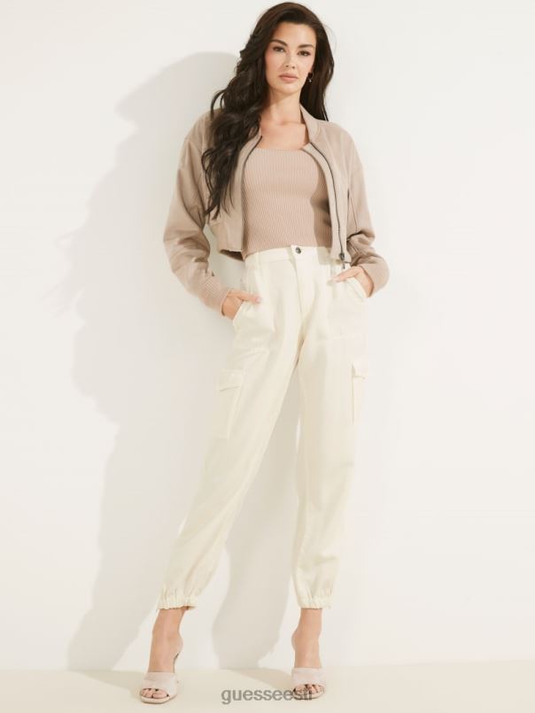 bowie chino cargo püksid kreemvalge multi GUESS kehakate naised BB4BB1998