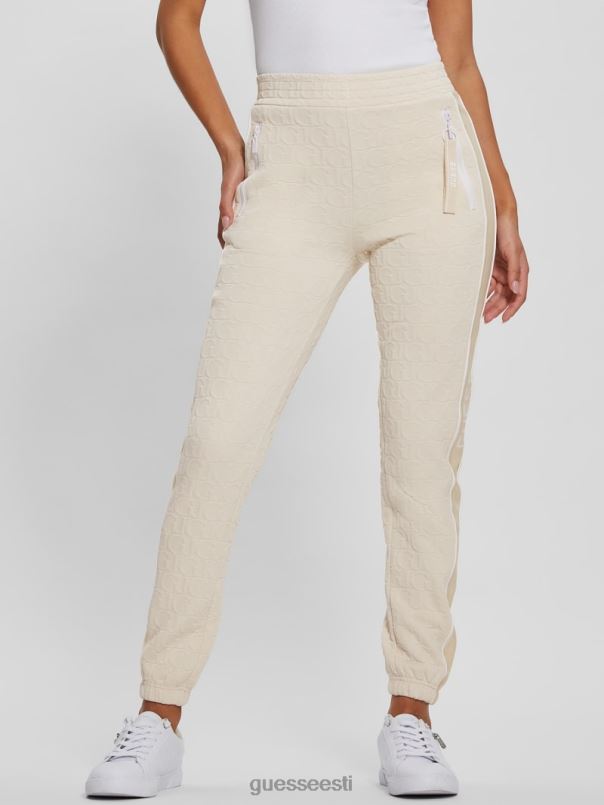 darla logoga pikad püksid gj beež žakaar GUESS kehakate naised BB4BB2057