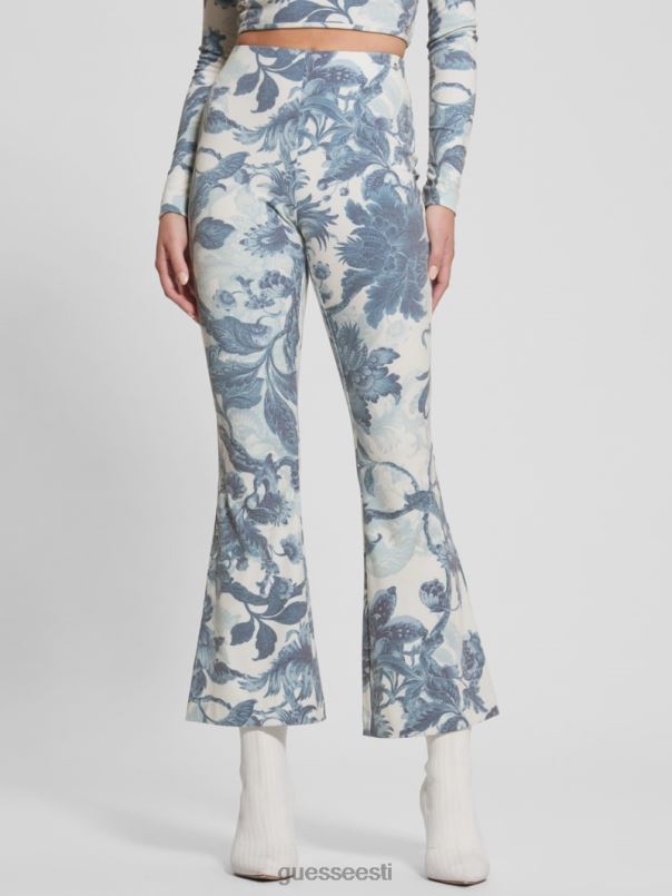 estefania lillelised laienevad püksid portselanist lilletrükk bl GUESS kehakate naised BB4BB2140
