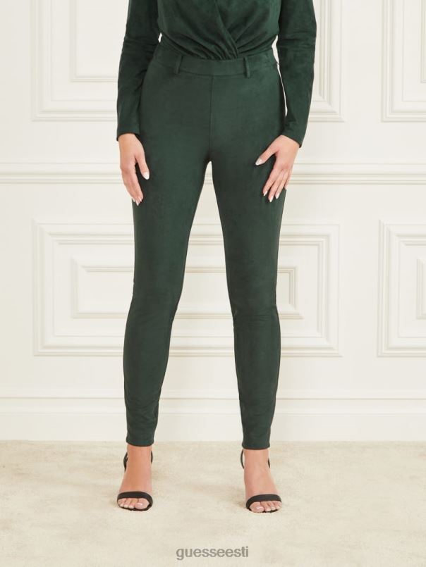 hudsoni püksid šenillroheline GUESS kehakate naised BB4BB2254