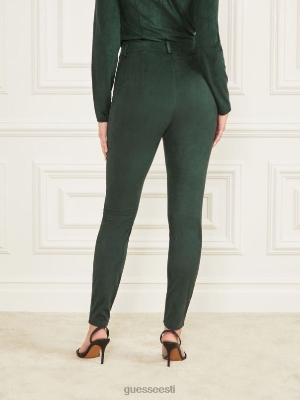 hudsoni püksid šenillroheline GUESS kehakate naised BB4BB2254