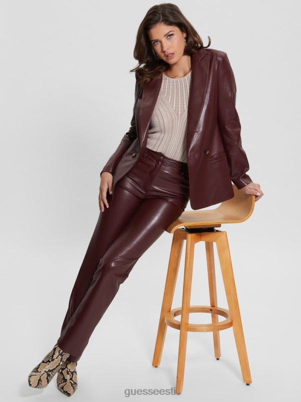 kelly kunstnahast sirged püksid müstiline veini multi GUESS kehakate naised BB4BB2222