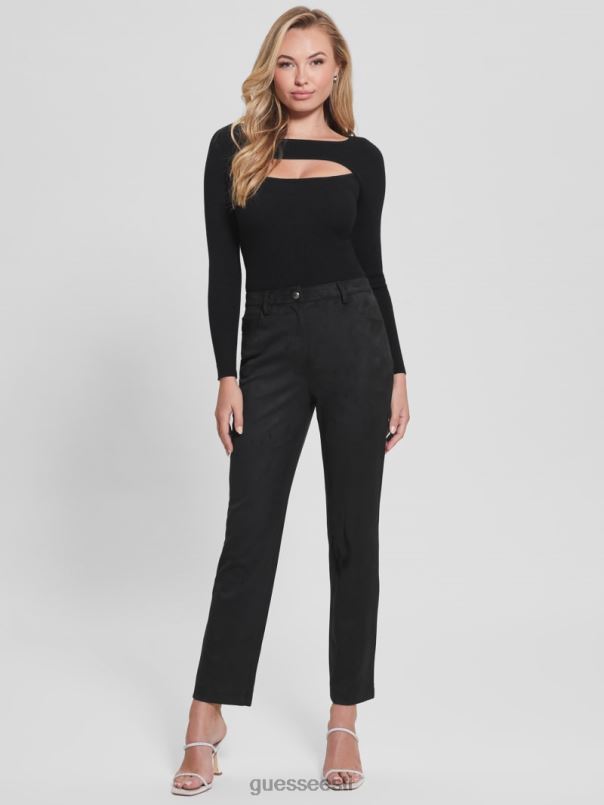 kelly sirged püksid must GUESS kehakate naised BB4BB2024